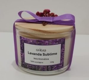 Vela Aromática – Essência Lavanda Sublime – 120g