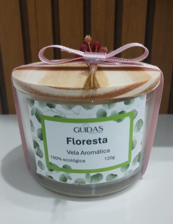 Vela Aromática - Essência Floresta - 120g