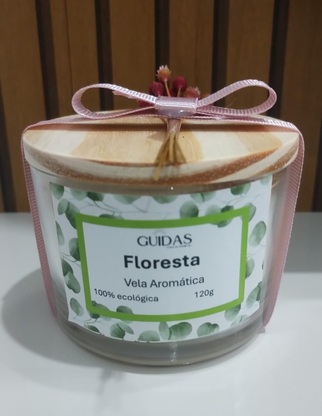 Vela Aromática - Essência Floresta - 120g
