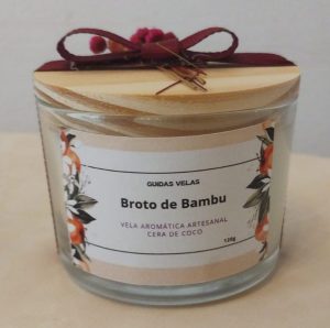 Vela Aromática - Essência Broto de Bambu - 120g