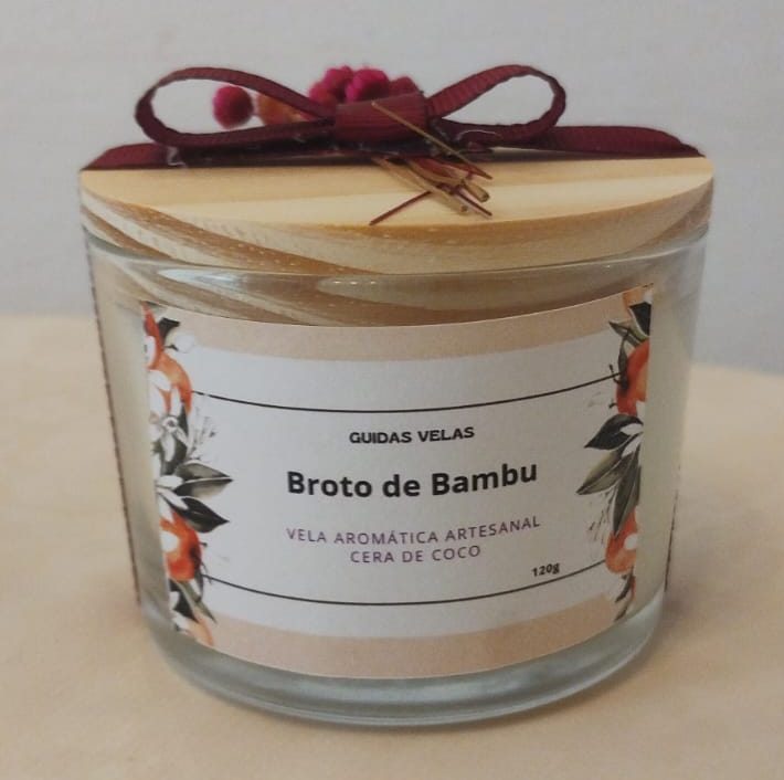 Vela Aromática - Essência Broto de Bambu - 120g
