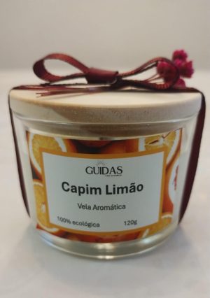 Vela Aromática - Essência Capim Limão - 120g