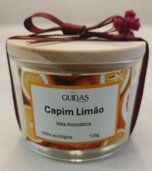 Vela Aromática - Essência Capim Limão - 120g